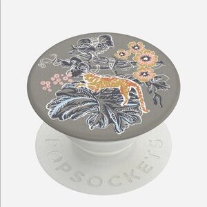 Vera Bradley PopSocket PopGrip
Rain Forest Toile Gray/Gold‎